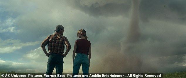 The air pressure dropped for Twisters, with the action-adventure coming in at third place with $15 million. The Glen Powell and Daisy Edgar-Jones-starring film has now earned a total of $222.2 million domestically and $310 million worldwide.