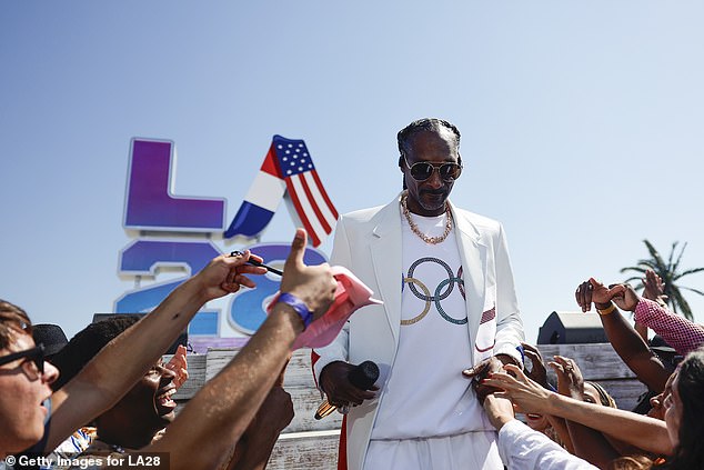 A fan said on X: 'Watched this closing ceremony for three hours and a bunch of artistic crap - America comes in and knocks it out of the park in 20 minutes'