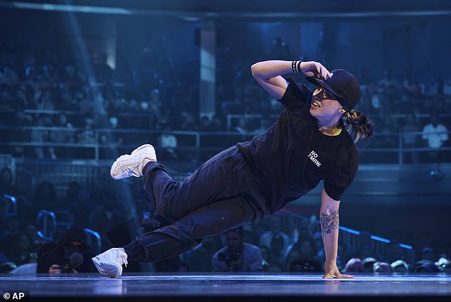 Sunny Choi, also known as B-Girl Sunny, from the United States, competes in the B-girl Red Bull BC One World Final