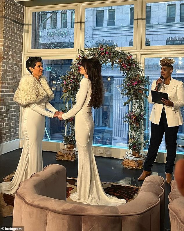 The Channel 10 presenter walked down the aisle with bride Karina on Saturday in a fun-filled ceremony at an indoor venue in Sydney