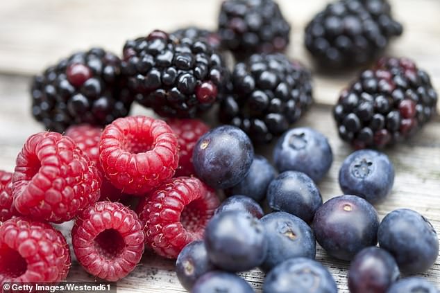 According to Dr. Khan, blueberries, blackberries and raspberries have the highest antioxidant levels