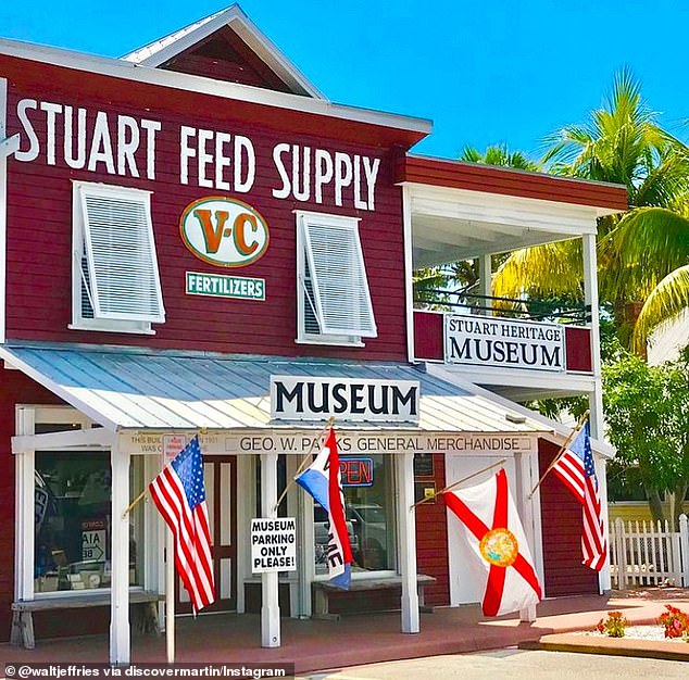 The Stuart Heritage Museum illustrates a city's history dating back to Spanish pirate ships