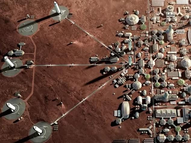 Elon Musk dreams of building a city on Mars that can support a million people by 2050.