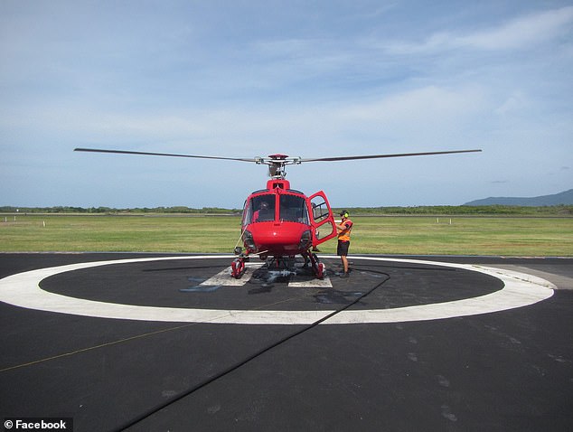 Stock photo of a Nautilus helicopter from the Facebook page