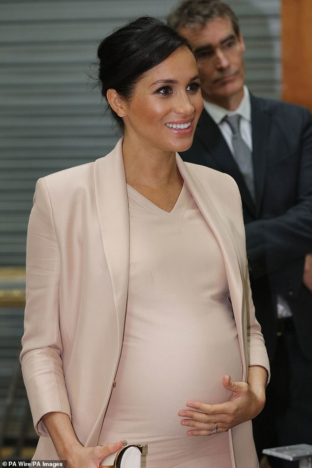 Meghan Markle, the Duchess of Sussex, flew to New York on a private jet for a baby shower with her A-list girlfriends ahead of the birth of her eldest child Archie