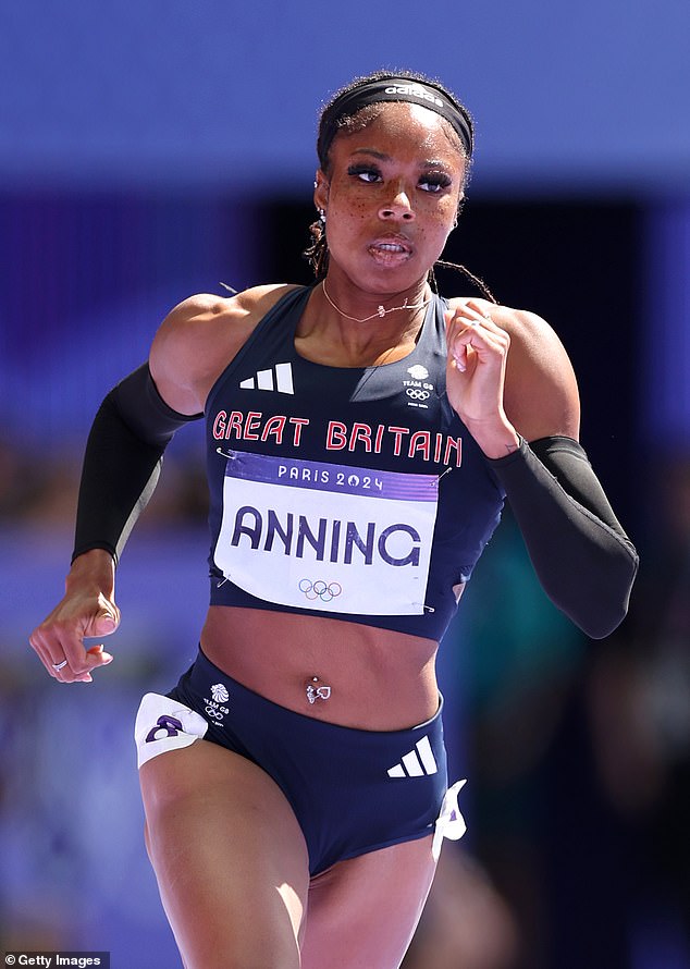 Amber won a bronze medal in the 400m relay and finished fifth in the 400m Olympic final, setting a new British record