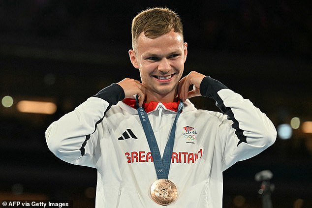 Lewis Richardson brought home a bronze medal for Team GB at the Paris Olympics