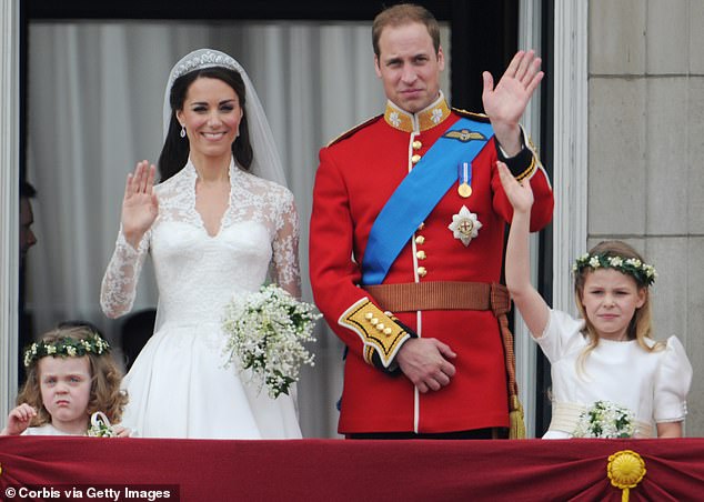 Prince Harry said Prince William wouldn't let the issue rest because he wasn't allowed to have facial hair for his own wedding to Kate Middleton in 2011 (pictured)