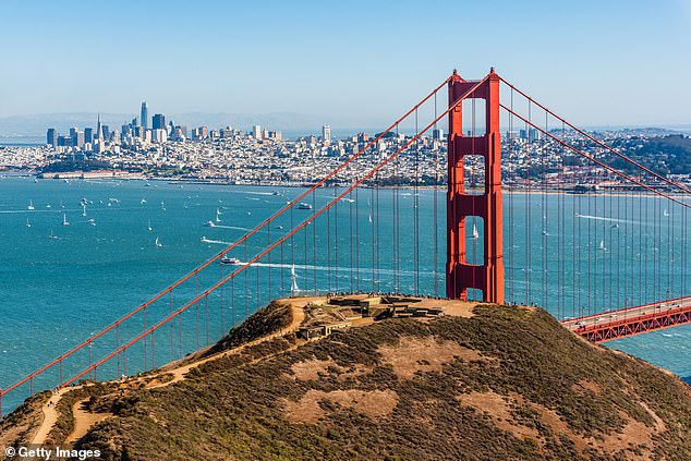 San Francisco's gleaming hotels have fallen into massive debt after a dramatic drop in tourism to the Golden Gate City