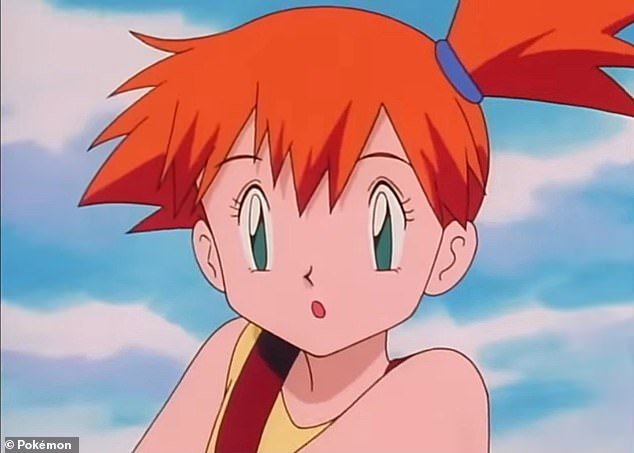 Lillis played Misty (pictured), who wore a short orange ponytail and traveled with Ash, specializing in water-type Pokémon