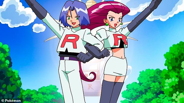 Jessie (right) is a member of the rival Team Rocket who often followed Ash and his friends and tried to steal his Pikachu