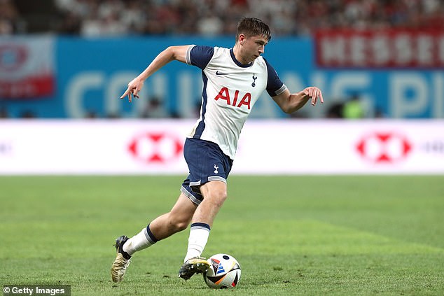 Striker Mikey Moore has made a huge impact for Tottenham this summer during pre-season