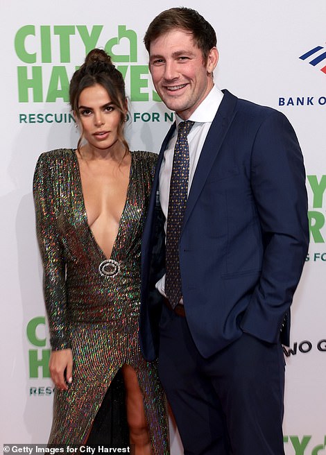 Brooks and her ex-husband Billy Haire are seen at a gala for City Harvest in 2022 at the chic Cipriani restaurant on 42nd Street in Manhattan