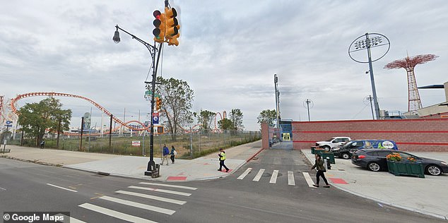 The unprovoked attack is believed to have taken place around 9 p.m. Sunday outside a hotel housing asylum seekers in Coney Island, right on this stretch of street that borders the famous boulevard