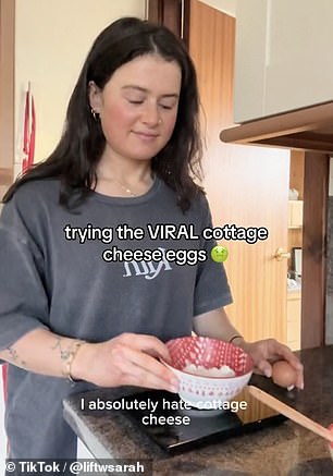 Sarah MacKay from Scotland said she hated cottage cheese