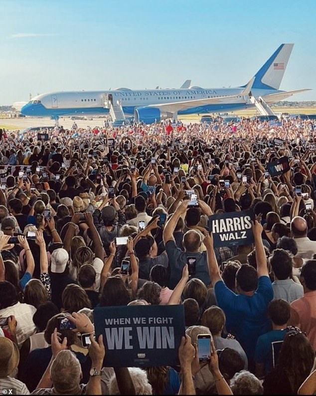 AI experts have revealed that an image of Kamala Harris' rally in Michigan may have been doctored, but not to the extent that Donald Trump claims. They suggested that the photo may have been edited to add brightness and contrast