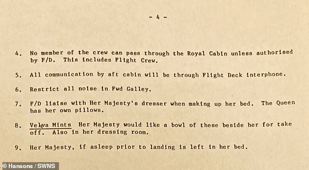 Flight attendants working on board were given a very specific set of instructions on how to treat the royal couple