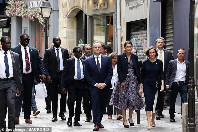 Second Lord Doug Emhoff and Mayor Anne Hidalgo of Paris commemorate the anniversary of the 1982 terrorist attack on a Jewish restaurant