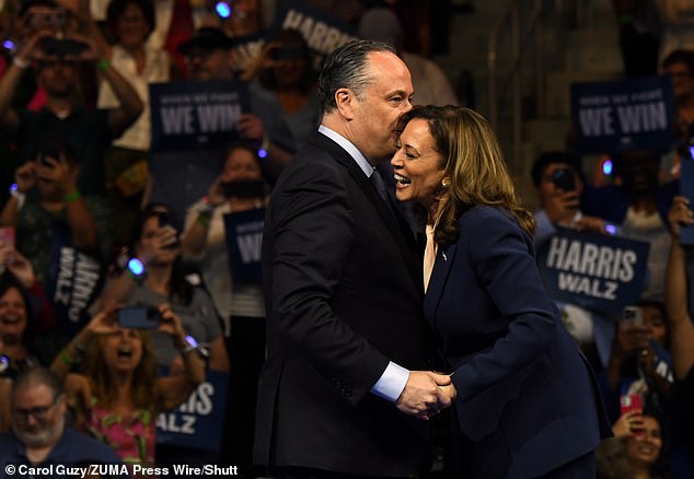 Kamala Harris was also pushed into a #MeToo issue at her husband Doug Emhoff's law firm