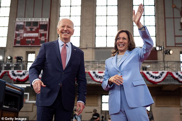 Joe Biden also had to defend past actions in the #MeToo movement — over him and Kamala Harris on the campaign trail during the 2020 race