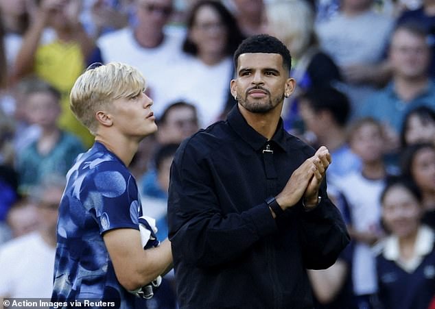 Bournemouth saw their striking striker Dominic Solanke (right) move to Spurs for £65million