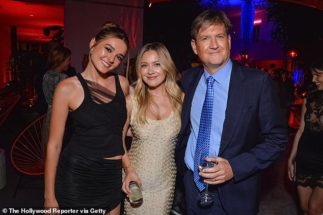 Charlotte and Meredith enjoyed a pre-premiere drink with producer Bill Lawrence