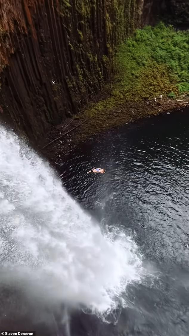 Death diving, an extreme sport that is gaining popularity online, involves divers throwing themselves from great heights while maintaining a specific position until the last possible second