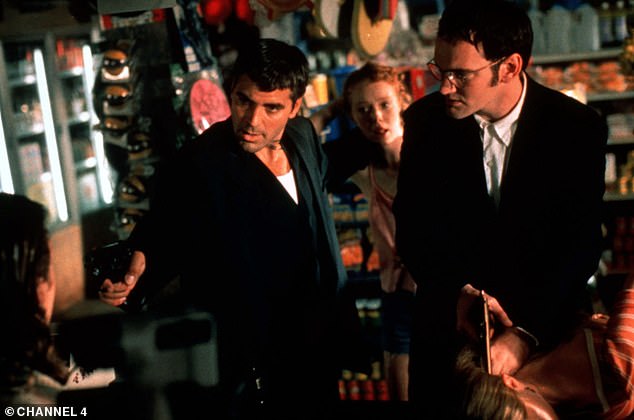 The duo co-starred as brothers in Robert Rodriguez's 1996 thriller From Dusk 'Till Dawn, which Tarantino wrote early in his career.