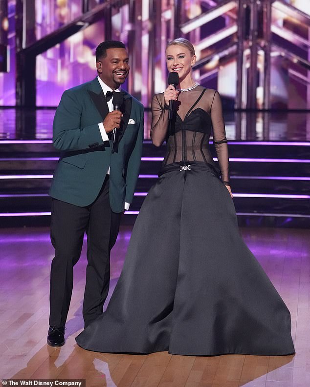 According to People, Julianna Hough and Alfonso Ribeiro are also returning as co-hosts