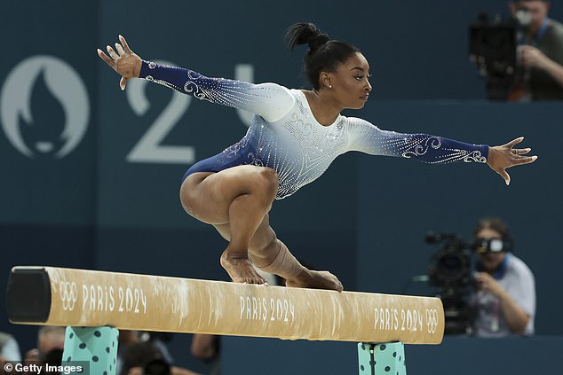 The 27-year-old gymnast made a glorious return to the Olympics at the Paris Games