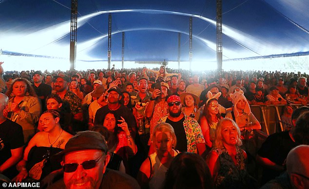 The music festival has been held in Byron Bay since 1990