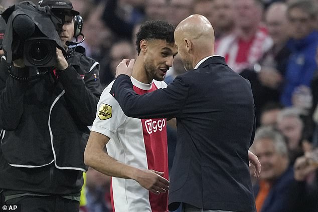 Mazraoui also shone under Ten Hag's previous management at the Dutch club before leaving for Bayern Munich