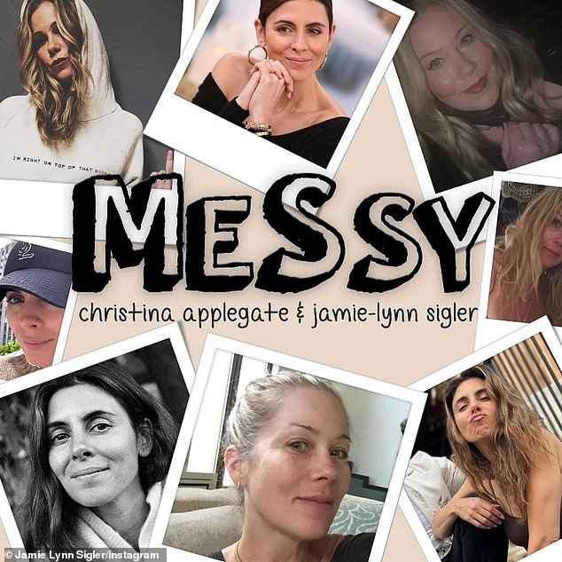 Applegate teamed up with Jamie-Lynn Sigler, who has had MS for 22 years, to produce and host a podcast called MeSsy, which launched on March 19.