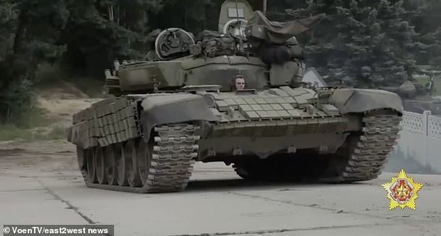 Belarusian military equipment moved to Russia amid Kursk crisis