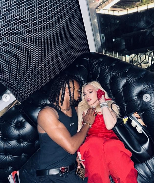 Madonna shared photos of herself cuddling up to Akeen on July 4 as they celebrated the holiday together in New York City