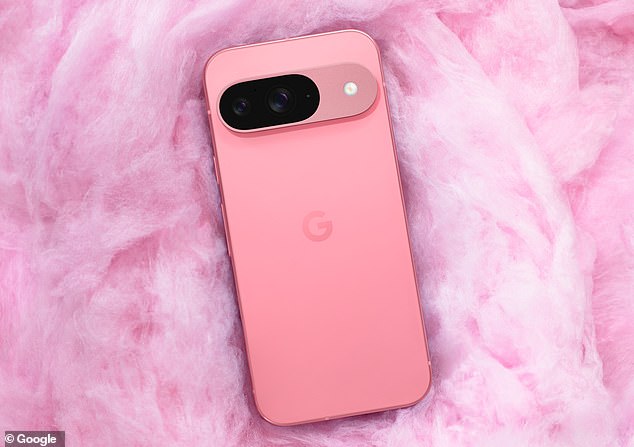 On Tuesday, Google unveiled four new Pixl smartphones (pictured is the Pixel 9) and announced that it would 