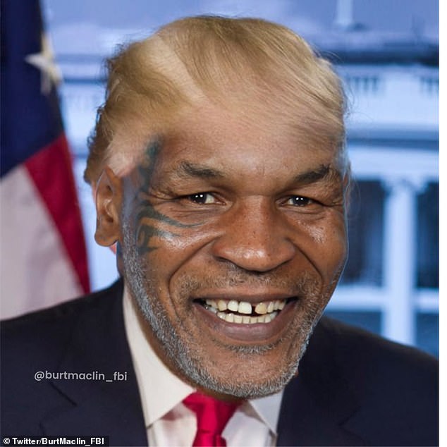 Another meme that trended was that of Trump as Mike Tyson