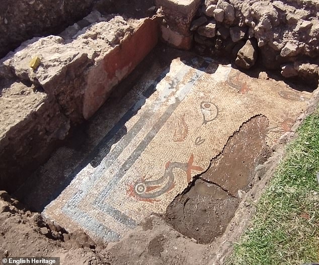 Dr Roger White, an archaeologist at the University of Birmingham, called the fact that the mosaic has survived for 2,000 years 'extraordinary'