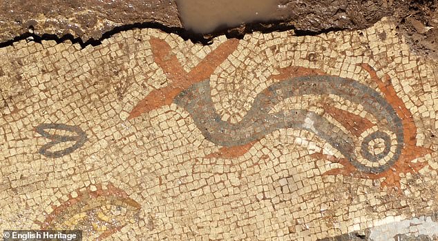 No plans have yet been made for the mosaic's future and it has been reburied for its 'protection and preservation', according to English Heritage.