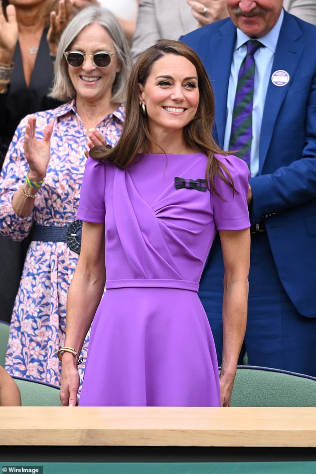 The 42-year-old Princess of Wales, who is undergoing cancer treatment, reassured the nation when she made another triumphant appearance in the spotlight at Wimbledon