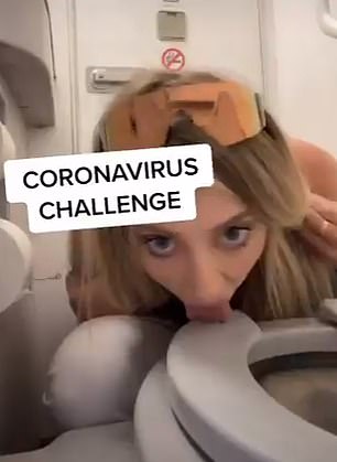 Ava became a global viral sensation when she posted a video of herself licking a toilet seat on a plane at the start of the Covid-19 pandemic