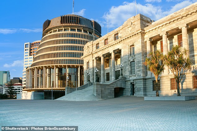 Father of one found with serious injuries outside New Zealand's parliament building