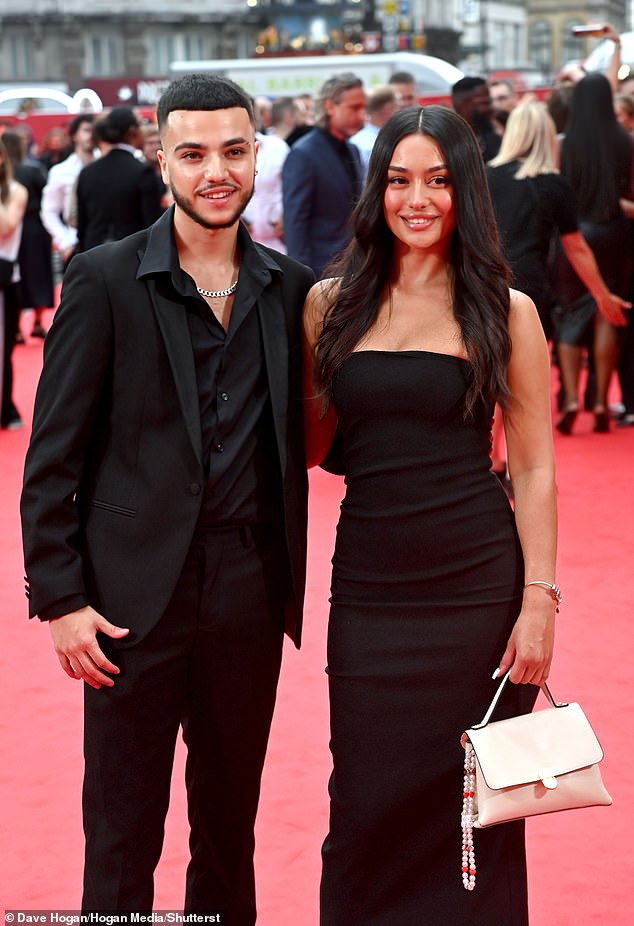 Junior Andre, 19, made his red carpet debut with his gorgeous girlfriend Jasmine Orr, 23