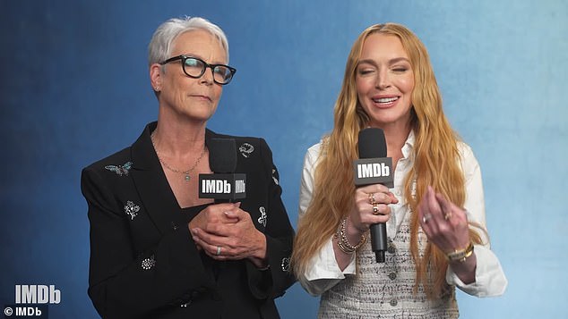 While they couldn't say much about the sequel's story, Lohan hinted that it's 