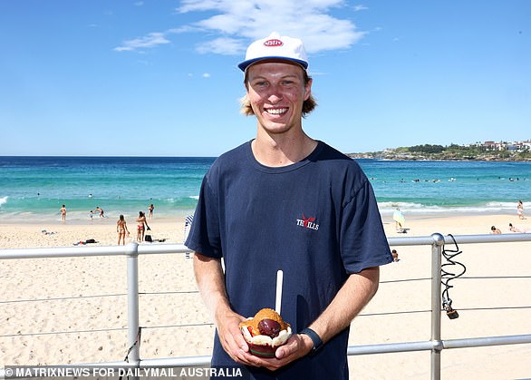 Jacob Burrows (pictured), an electrician from Western Australia, has been studying the housing market and hopes to buy a house within a year