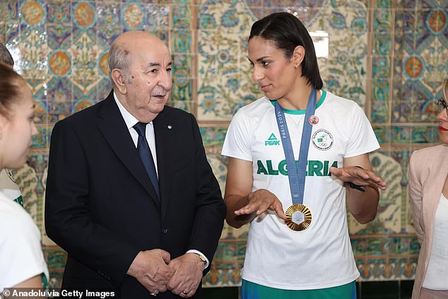 Khelif is now back in Algeria celebrating her Olympic gold won in France