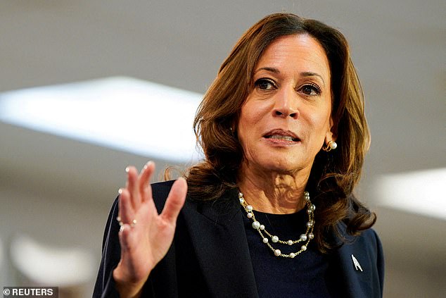 Harris has not held a press conference or interview since Joe Biden left office