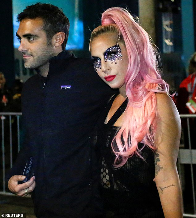 Lady Gaga is engaged to tech entrepreneur Michael Polansky; pictured in February 2020