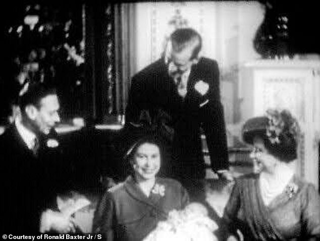 It also shows the monarchs Queen Mary, King George VI, The Queen Mother, Queen Elizabeth II and King Charles in one image.