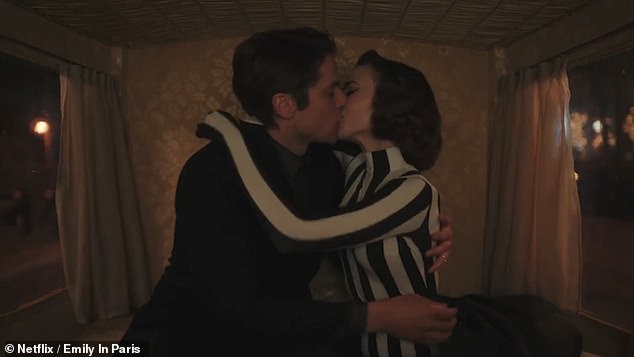 The couple then share a passionate kiss and the carriage drives away to Paris, leaving the viewer to decide what happens next.